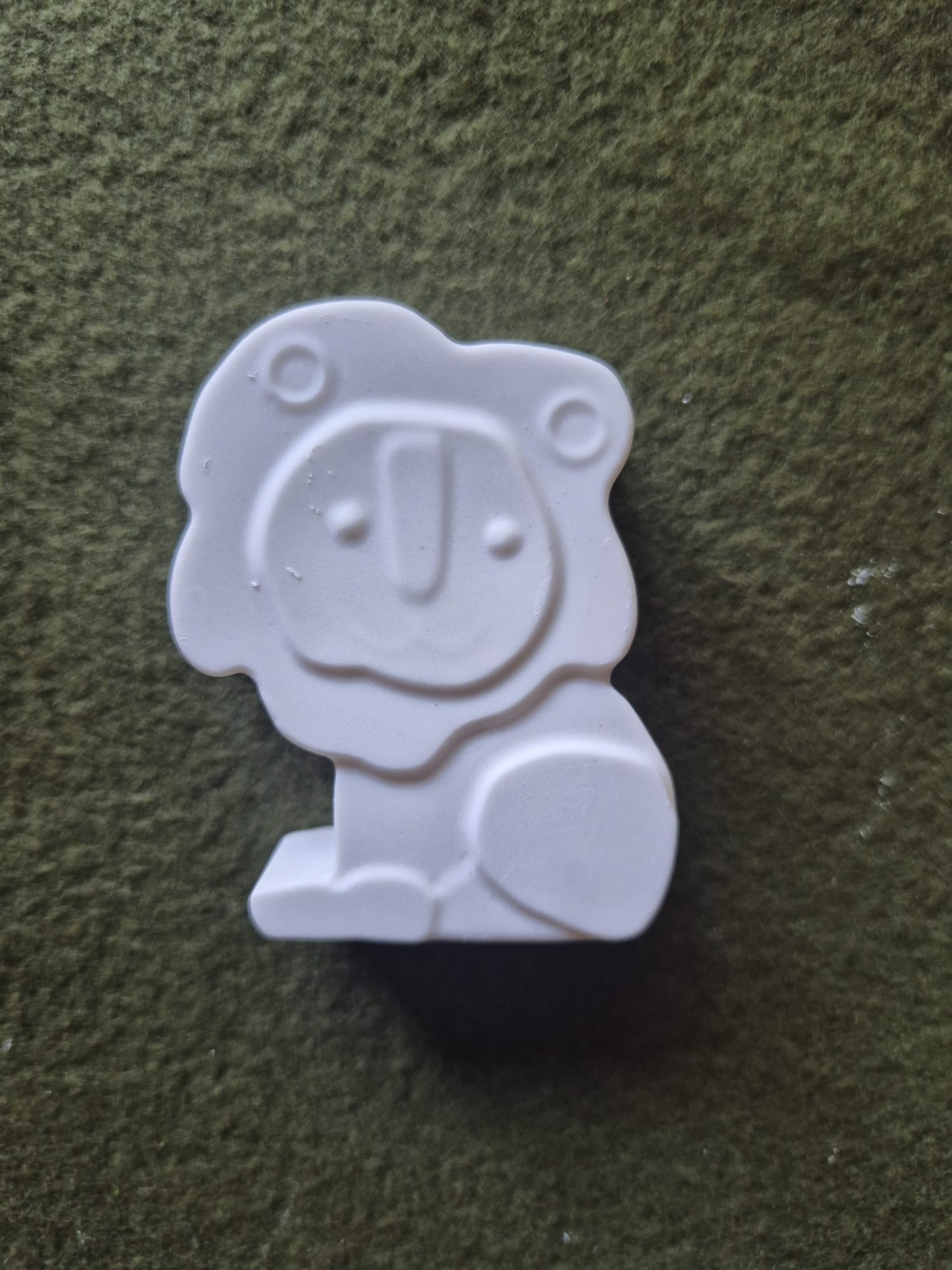 Gipsgeluk traktatiefiguur Leeuw