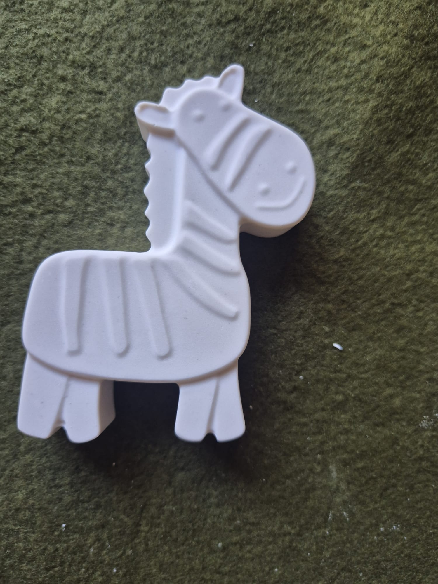 Gipsgeluk traktatiefiguur Zebra